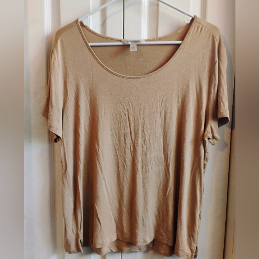 Banana Republic Tan Short Sleeve Tee